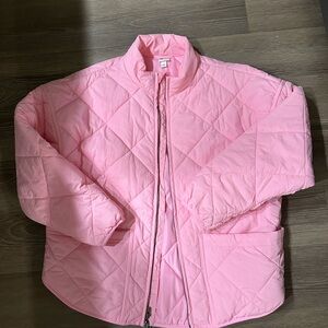 Target quilted jacket